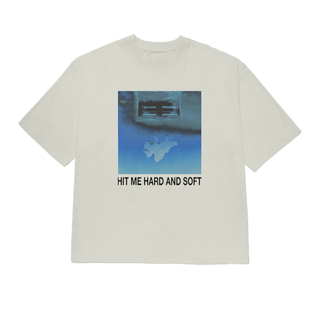 HIT ME HARD AND SOFT White Cover Tee