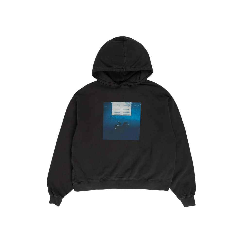HIT ME HARD AND SOFT Black Cover Pullover Hoodie