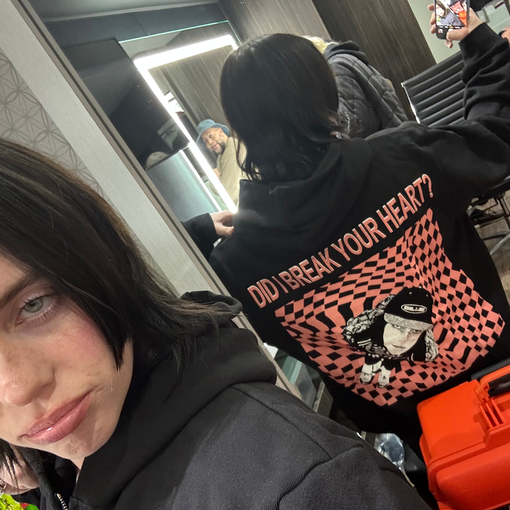 Did I Break Your Heart? Zip Hoodie Billie Back