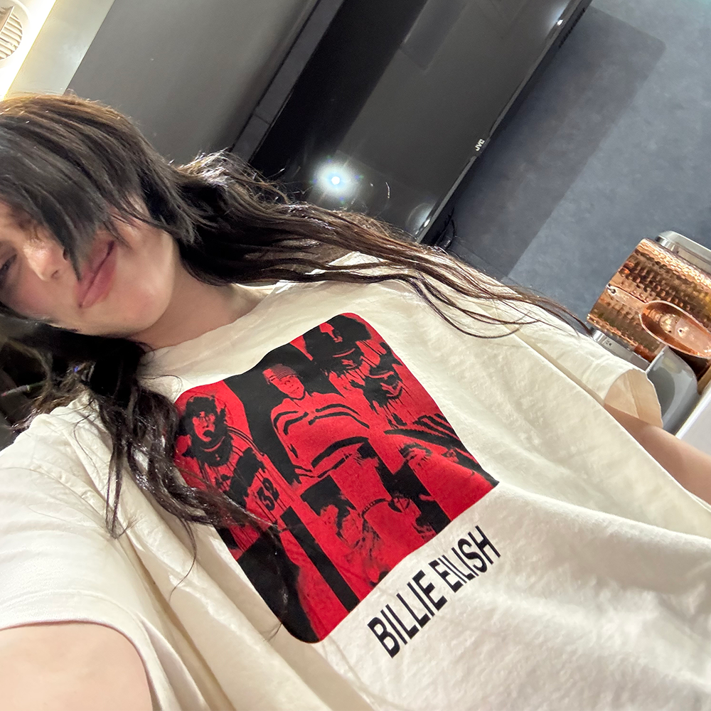 Thermal BE Collage Photo Tee - Billie Eilish | Store Thermal BE Collage Photo Tee - Billie Eilish | Store