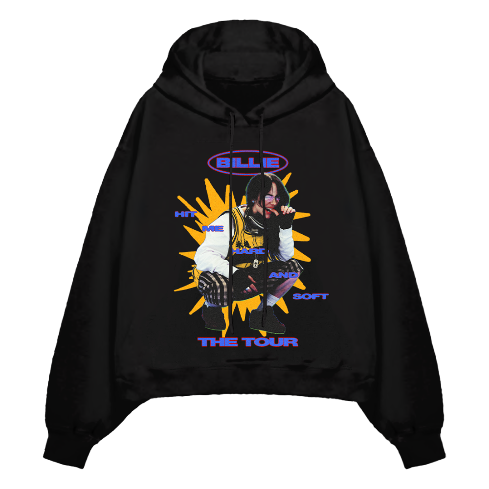 HIT ME HARD AND SOFT WORLD TOUR Pullover Hoodie front