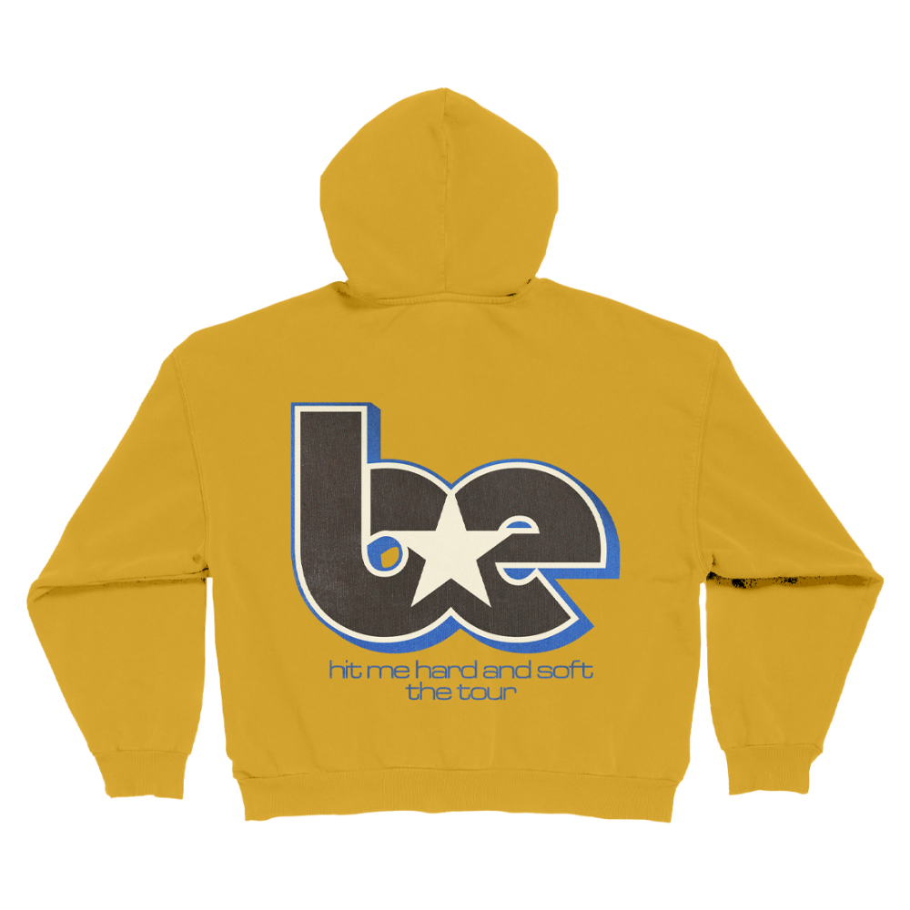 Billie Yellow Tour Zip Hoodie Billie Eilish Store