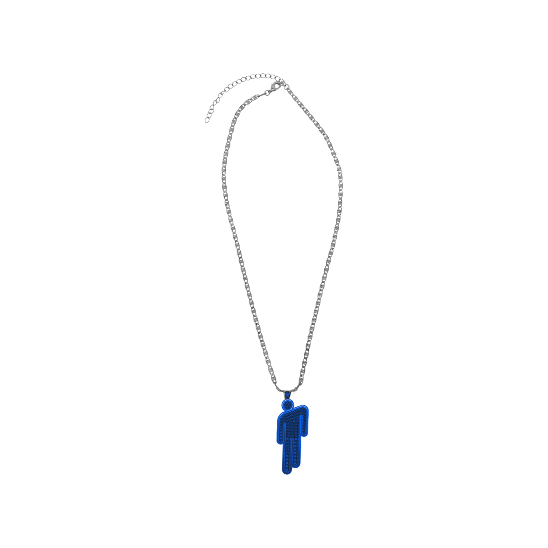 HIT ME HARD AND SOFT Blue Blohsh Necklace