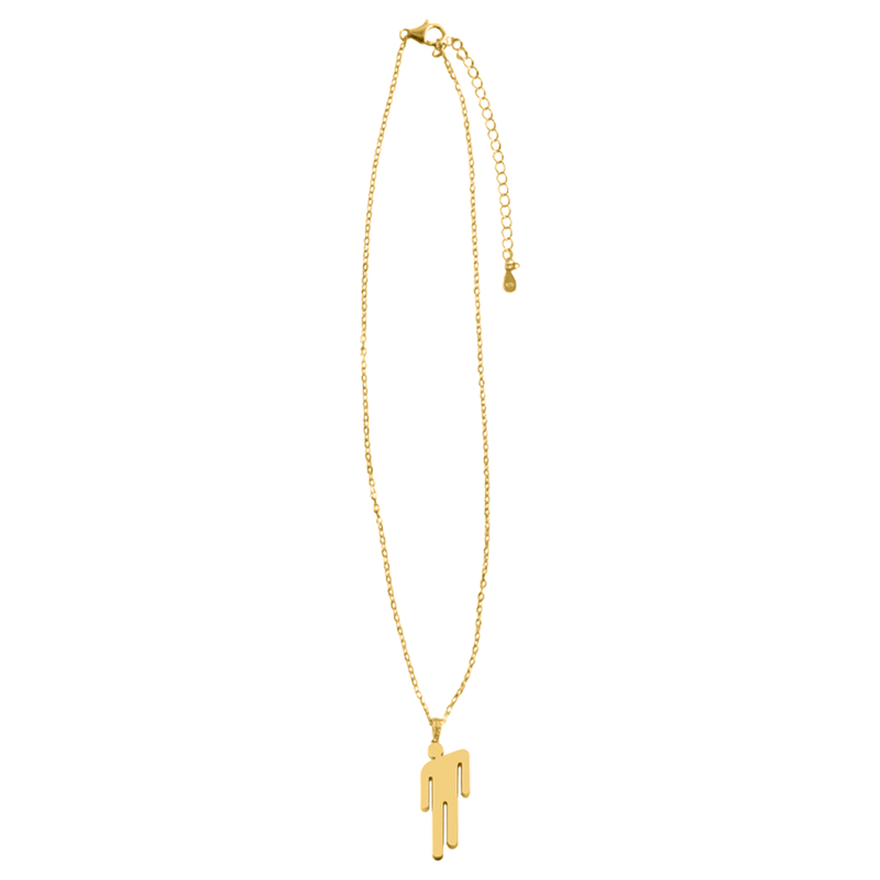 Gold Blohsh Pendant Necklace Billie Eilish Store gold-blohsh-pendant-necklace-billie-eilish-store