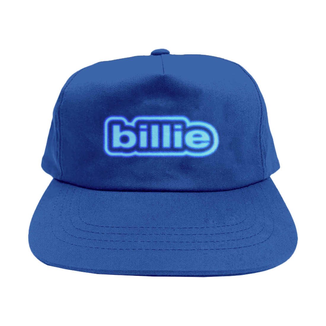 Billie Blue Flat Brim Snapback