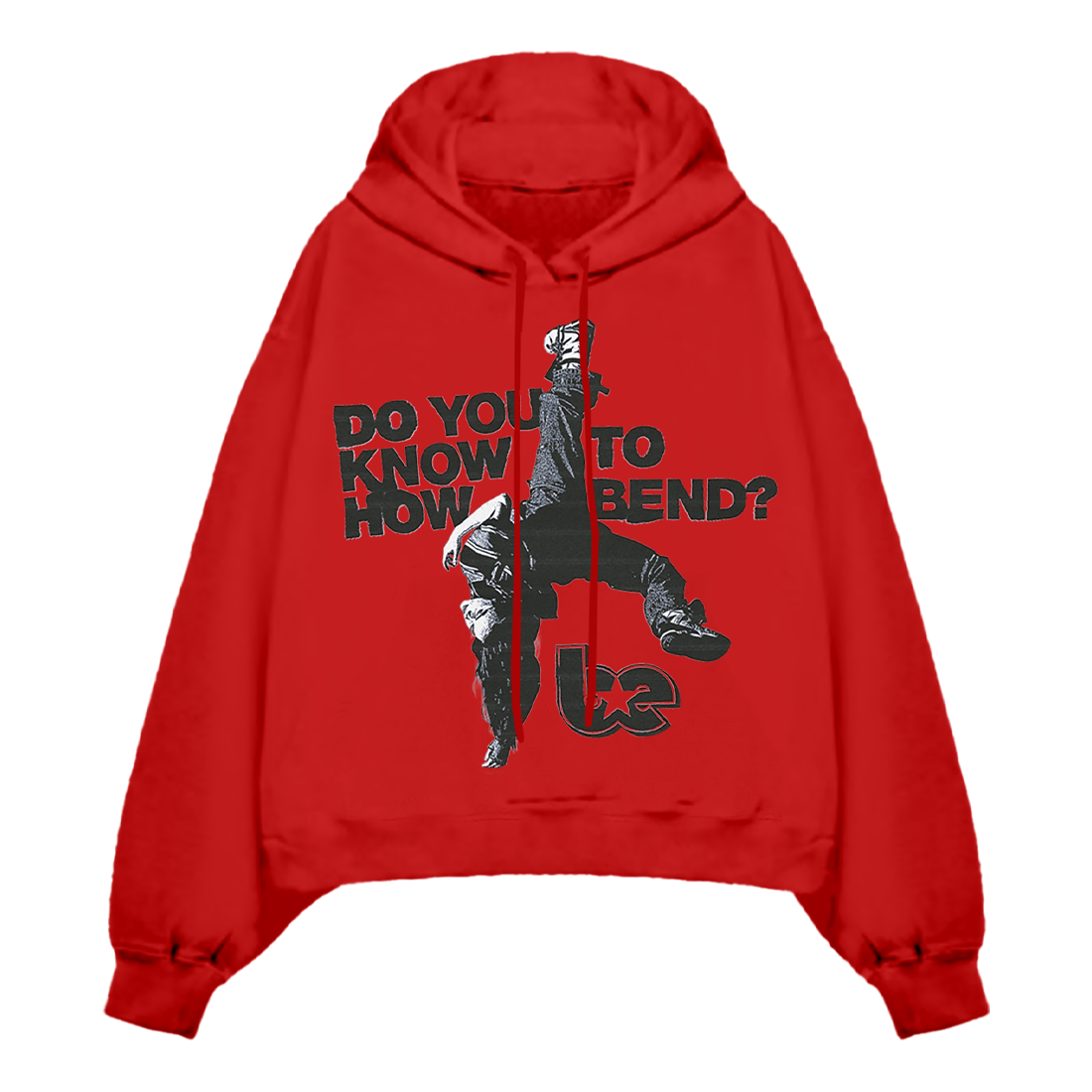 How to Bend Hit Me Hard and Soft Tour Red Hoodie front