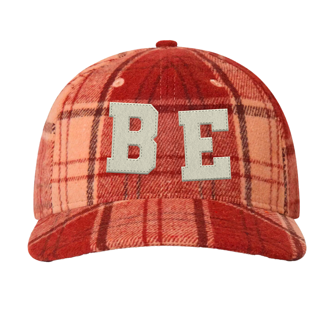 BE SPOTIFY FANS FIRST PLAID HAT WITH FELT LOGOS front