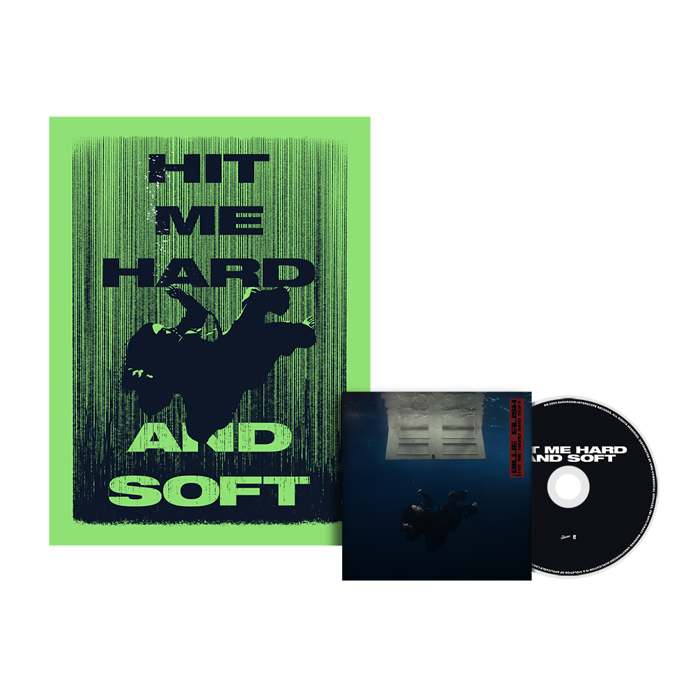 HIT ME HARD AND SOFT Green Poster Fan Pack