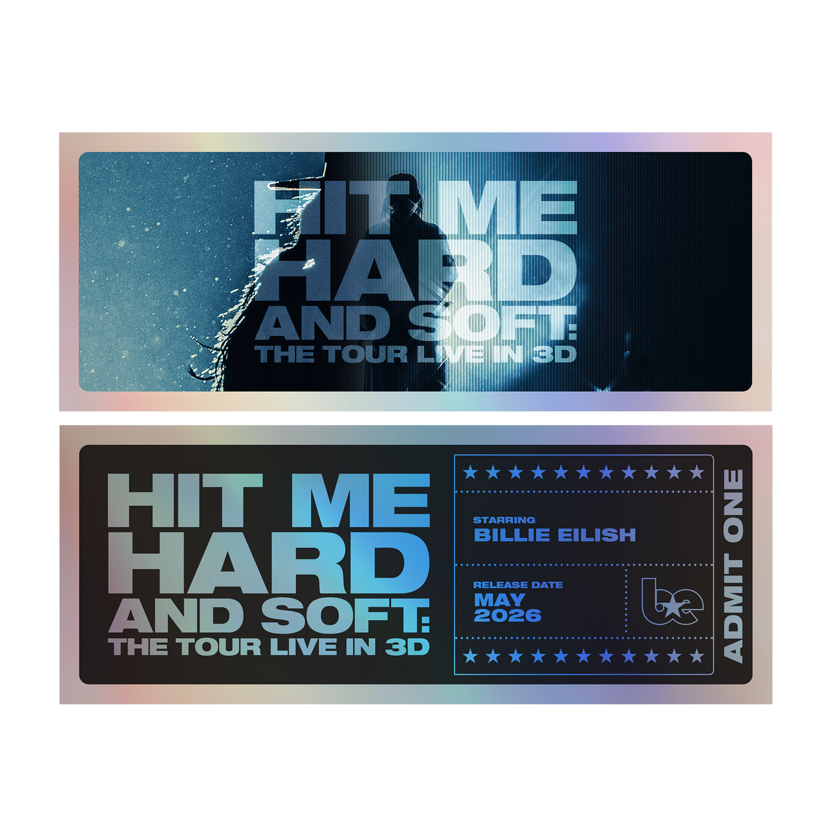 Live in 3D Commemorative Movie Ticket - Billie Eilish | Store