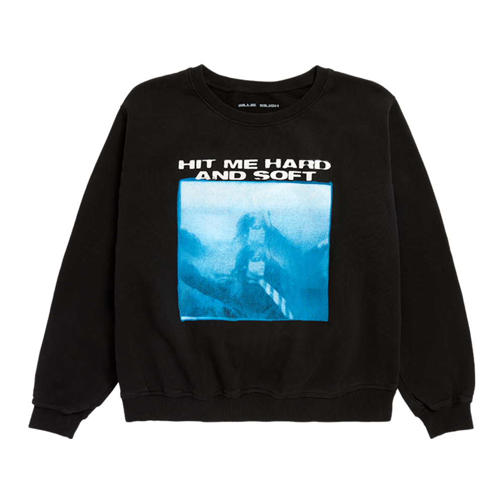 Underwater Black Crewneck Sweatshirt