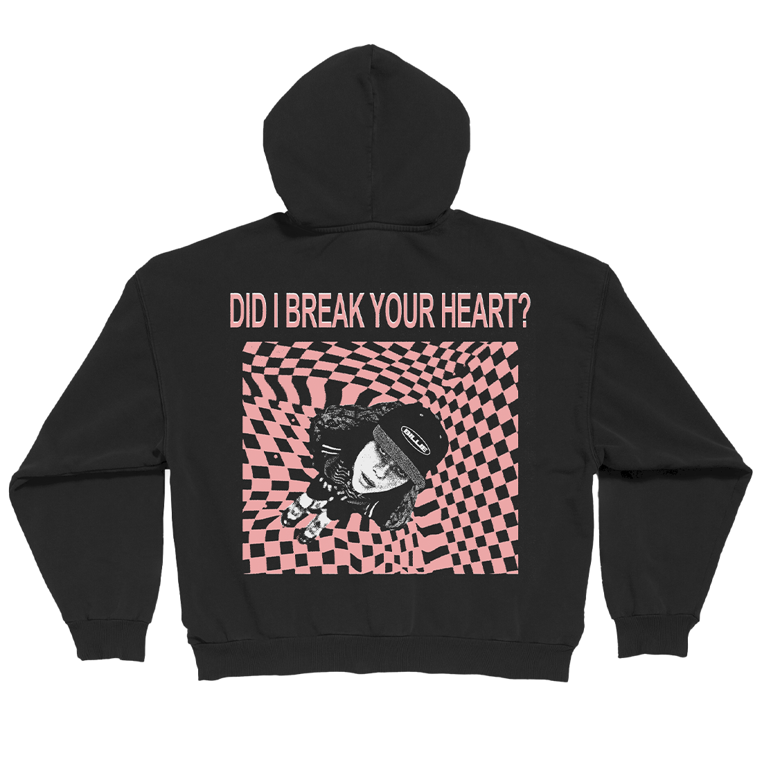 DID I BREAK YOUR HEART? ZIP HOODIE Back