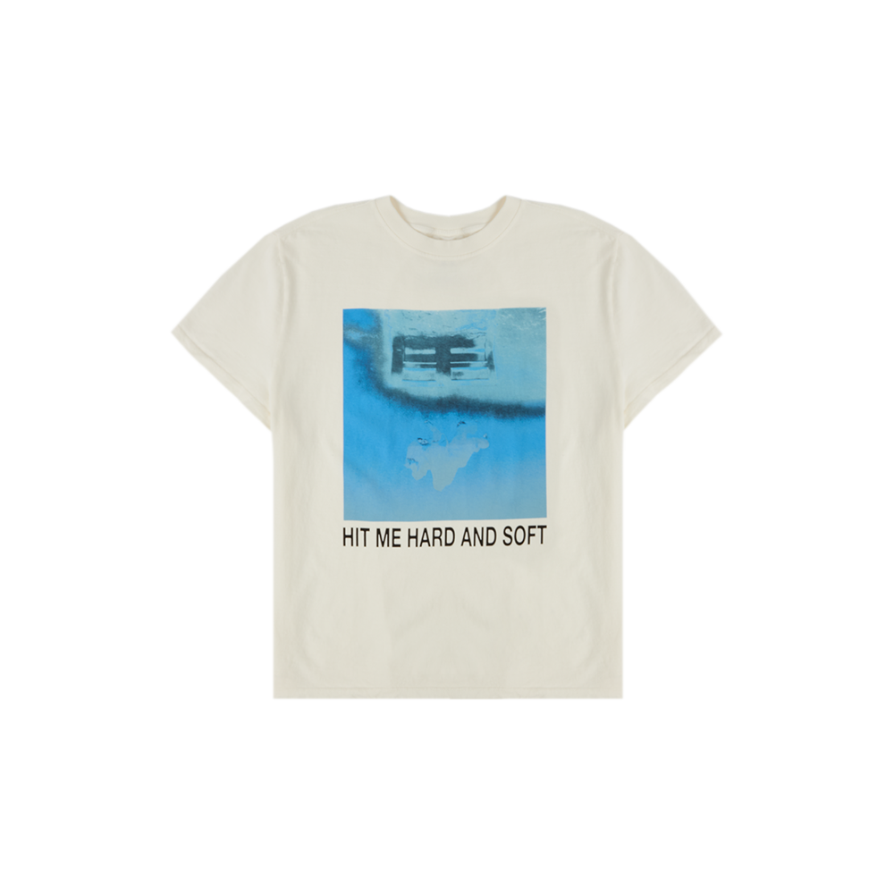HIT ME HARD AND SOFT White Cover Tee