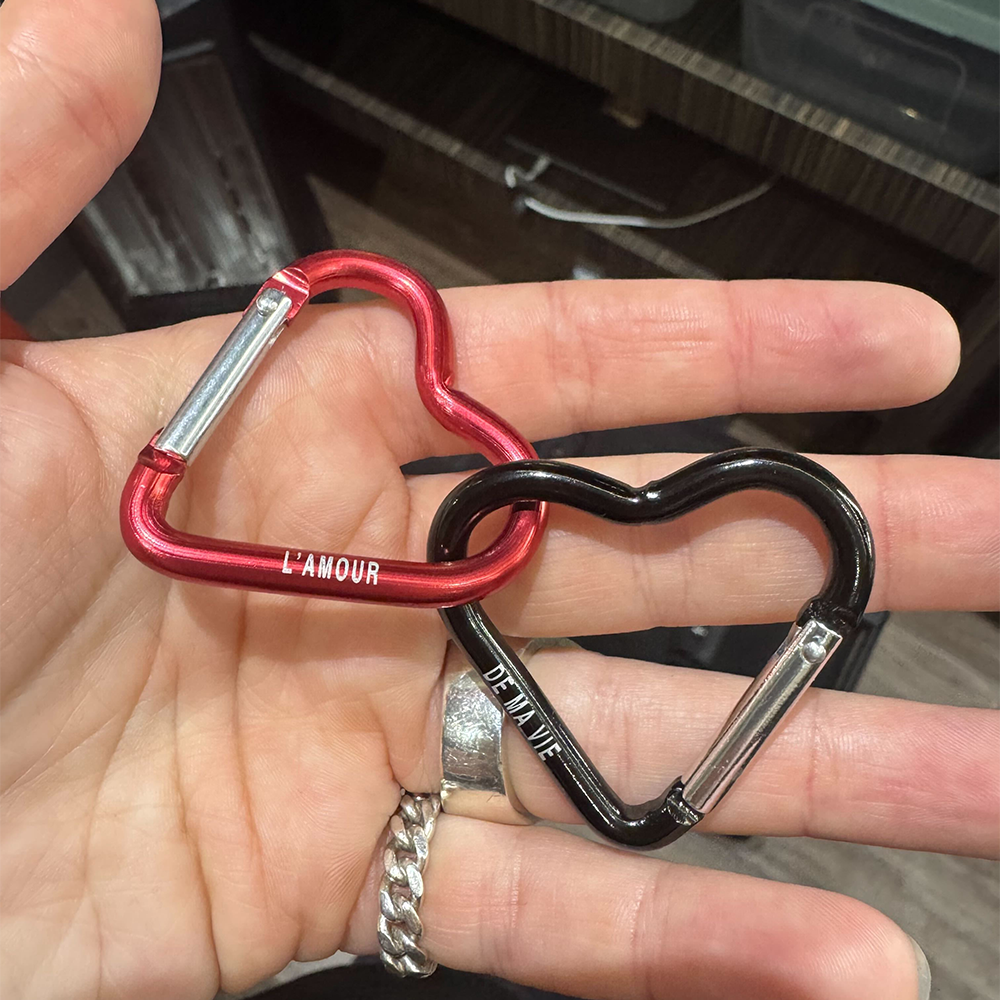 L'Amour Carabiner Clip Set Billie 2