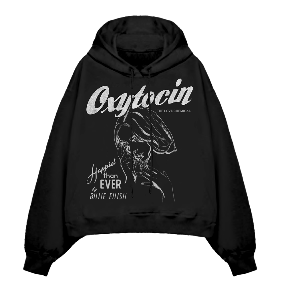 Billie eilish top logo hoodie