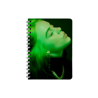 Green Photo Spiral Notebook