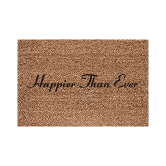 Happier Than Ever Doormat