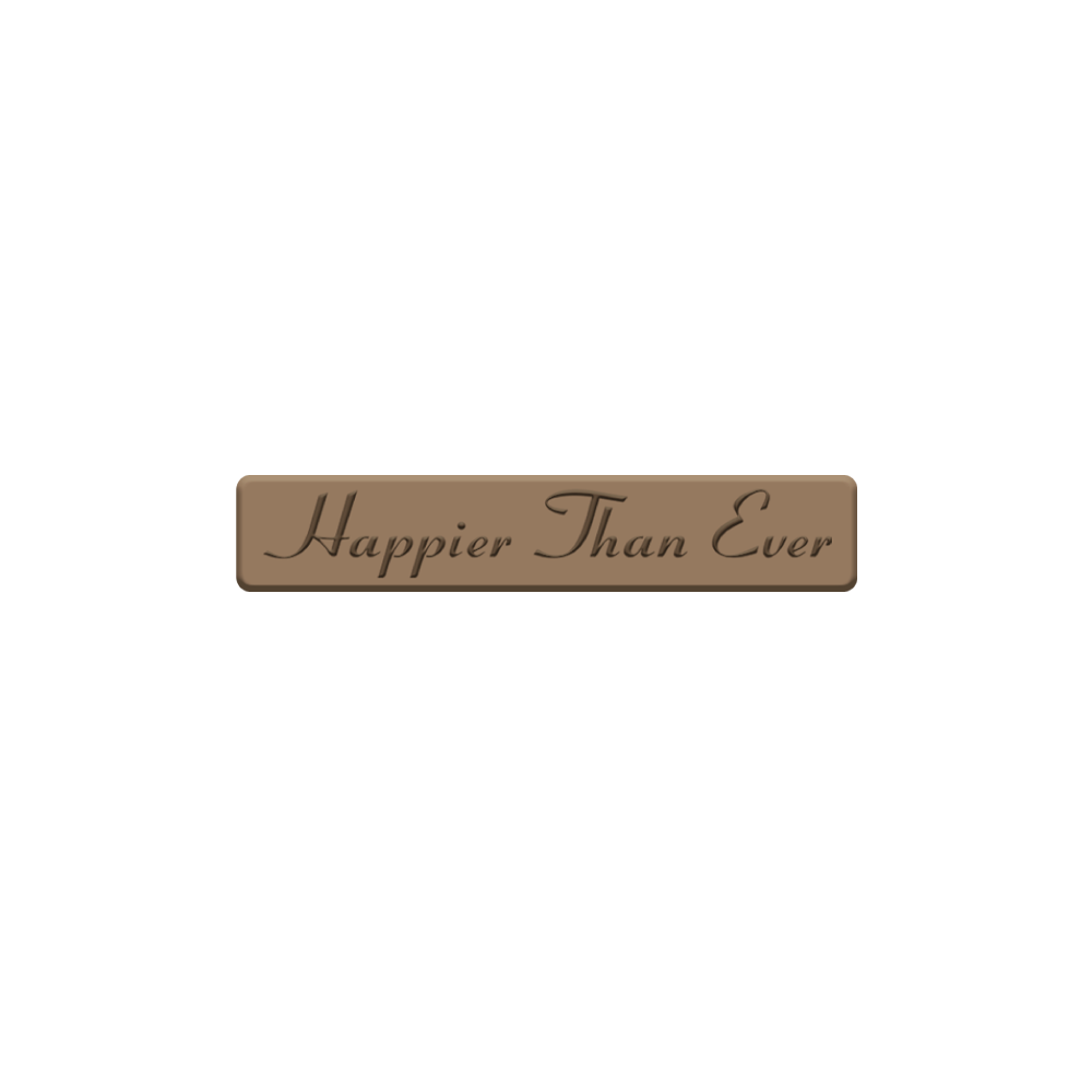 Happier Than Ever Enamel Pin (Billie Mode)