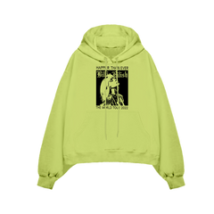 Billie eilish merch lime green hoodie hotsell