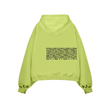 Neon billie eilish hoodie sale