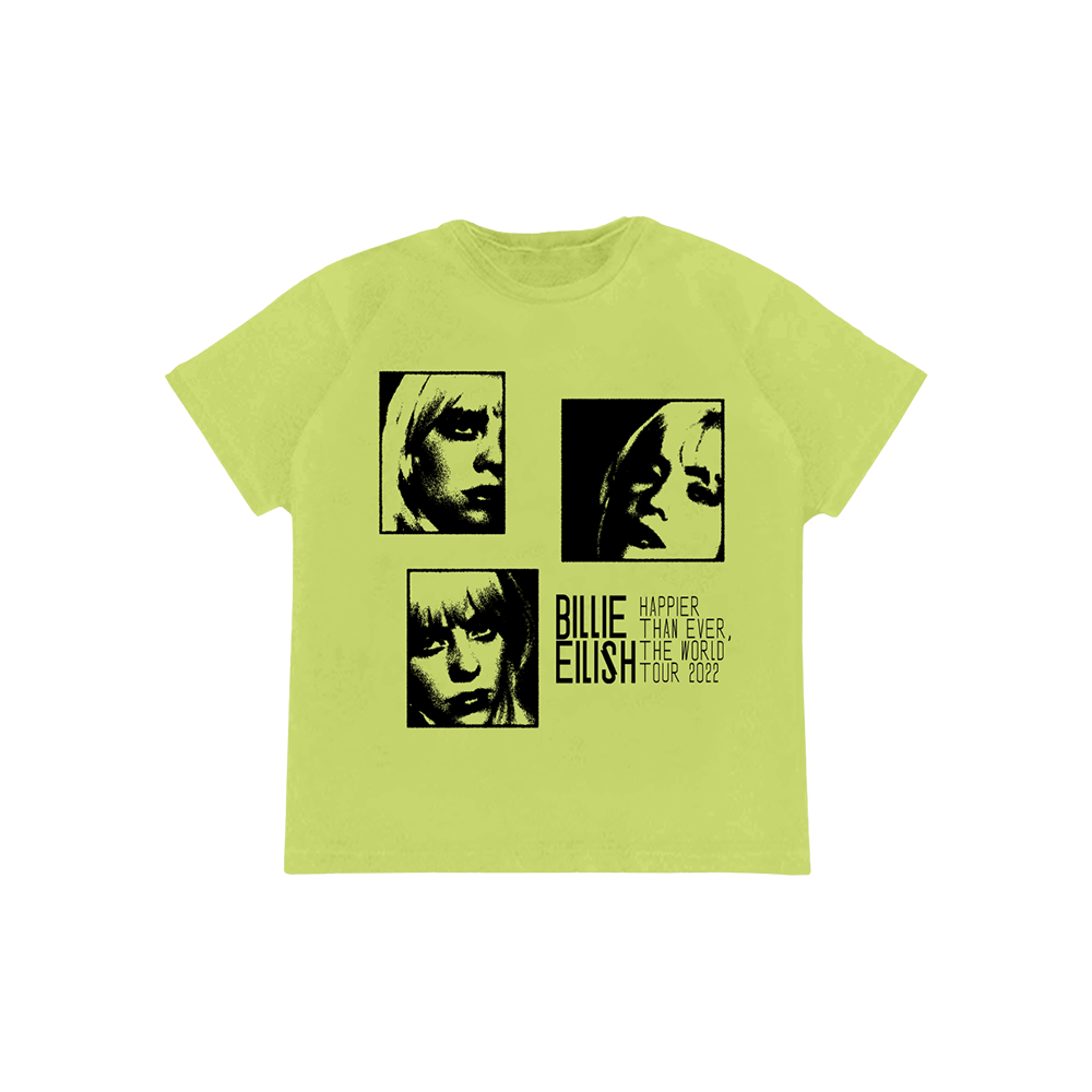 Billie eilish shirt deals green