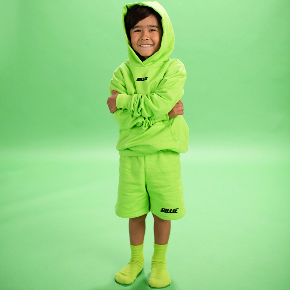 Billie eilish merch lime green hoodie best sale